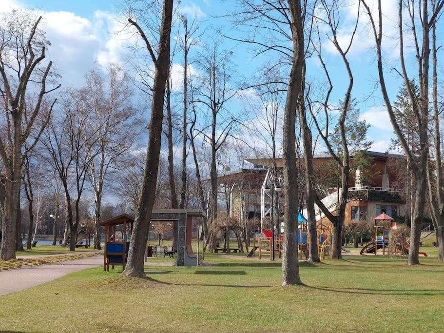 Apartament Jezioro W Sercu Ostrody Ostroda Bagian luar foto